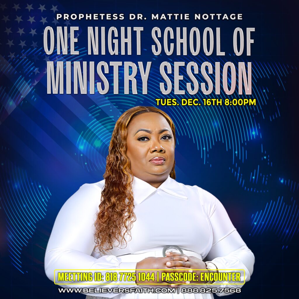Prophetic Prayer & Intercession and Self-Deliverance Training