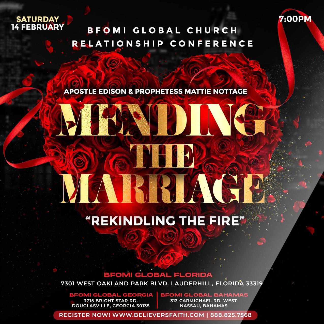 MENDING THE MARRIAGE