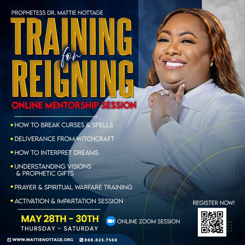 TRAINING FOR REIGNING ONLINE MENTORSHIP SESSION