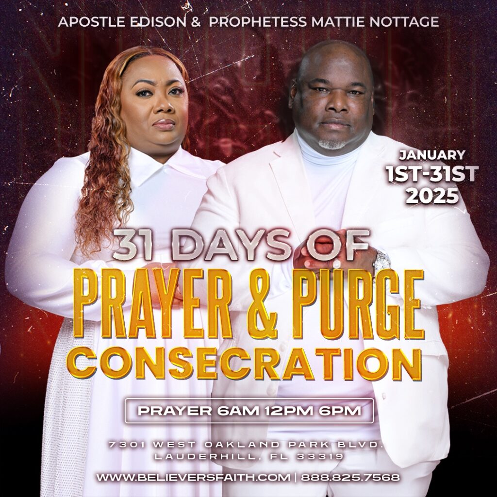 31 Days of Prayer and Purge Consecration