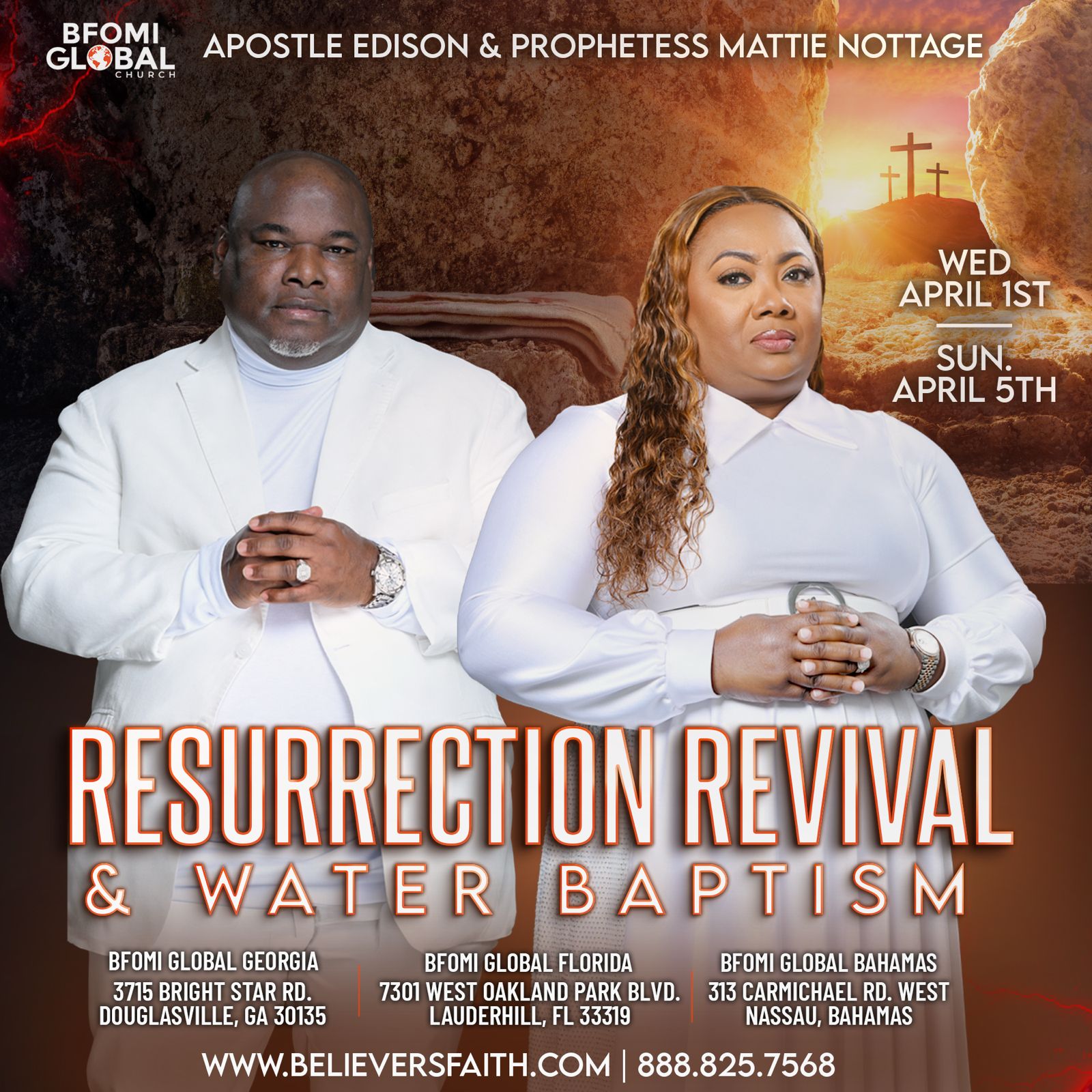 RESURRECTION REVIVAL & WATER BAPTISM